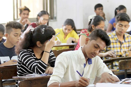 What are the competitive exams for 9th and 10th students available?